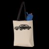 11L Canvas Tote with Contrast-Color Handles Thumbnail