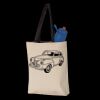 11L Canvas Tote with Contrast-Color Handles Thumbnail