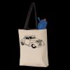 11L Canvas Tote with Contrast-Color Handles Thumbnail