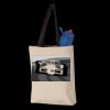 11L Canvas Tote with Contrast-Color Handles Thumbnail