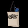 11L Canvas Tote with Contrast-Color Handles Thumbnail