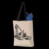 11L Canvas Tote with Contrast-Color Handles Thumbnail