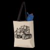 11L Canvas Tote with Contrast-Color Handles Thumbnail