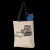11L Canvas Tote with Contrast-Color Handles Thumbnail