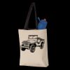 11L Canvas Tote with Contrast-Color Handles Thumbnail