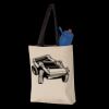11L Canvas Tote with Contrast-Color Handles Thumbnail