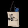 11L Canvas Tote with Contrast-Color Handles Thumbnail