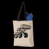 11L Canvas Tote with Contrast-Color Handles Thumbnail