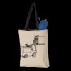 11L Canvas Tote with Contrast-Color Handles Thumbnail