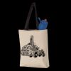 11L Canvas Tote with Contrast-Color Handles Thumbnail