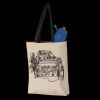 11L Canvas Tote with Contrast-Color Handles Thumbnail