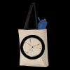 11L Canvas Tote with Contrast-Color Handles Thumbnail