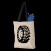 11L Canvas Tote with Contrast-Color Handles Thumbnail