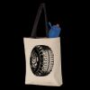 11L Canvas Tote with Contrast-Color Handles Thumbnail