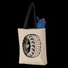 11L Canvas Tote with Contrast-Color Handles Thumbnail
