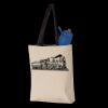 11L Canvas Tote with Contrast-Color Handles Thumbnail