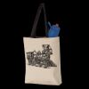 11L Canvas Tote with Contrast-Color Handles Thumbnail