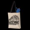 11L Canvas Tote with Contrast-Color Handles Thumbnail
