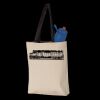 11L Canvas Tote with Contrast-Color Handles Thumbnail