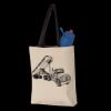 11L Canvas Tote with Contrast-Color Handles Thumbnail