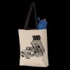 11L Canvas Tote with Contrast-Color Handles Thumbnail