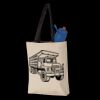11L Canvas Tote with Contrast-Color Handles Thumbnail