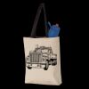 11L Canvas Tote with Contrast-Color Handles Thumbnail
