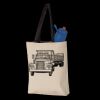 11L Canvas Tote with Contrast-Color Handles Thumbnail