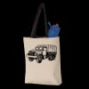 11L Canvas Tote with Contrast-Color Handles Thumbnail
