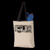 11L Canvas Tote with Contrast-Color Handles Thumbnail
