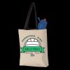 11L Canvas Tote with Contrast-Color Handles Thumbnail