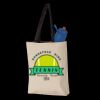 11L Canvas Tote with Contrast-Color Handles Thumbnail