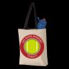 11L Canvas Tote with Contrast-Color Handles Thumbnail