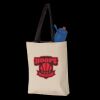 11L Canvas Tote with Contrast-Color Handles Thumbnail