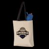 11L Canvas Tote with Contrast-Color Handles Thumbnail