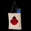 11L Canvas Tote with Contrast-Color Handles Thumbnail