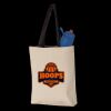11L Canvas Tote with Contrast-Color Handles Thumbnail