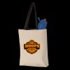 11L Canvas Tote with Contrast-Color Handles Thumbnail