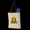 11L Canvas Tote with Contrast-Color Handles Thumbnail