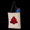 11L Canvas Tote with Contrast-Color Handles Thumbnail