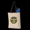 11L Canvas Tote with Contrast-Color Handles Thumbnail