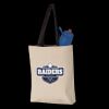 11L Canvas Tote with Contrast-Color Handles Thumbnail