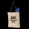 11L Canvas Tote with Contrast-Color Handles Thumbnail