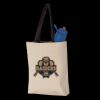 11L Canvas Tote with Contrast-Color Handles Thumbnail