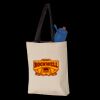 11L Canvas Tote with Contrast-Color Handles Thumbnail