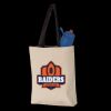 11L Canvas Tote with Contrast-Color Handles Thumbnail