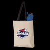 11L Canvas Tote with Contrast-Color Handles Thumbnail