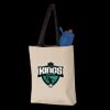 11L Canvas Tote with Contrast-Color Handles Thumbnail