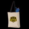 11L Canvas Tote with Contrast-Color Handles Thumbnail