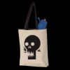 11L Canvas Tote with Contrast-Color Handles Thumbnail